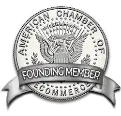 Founding Member Badge of the American Chamber Of eCommerce